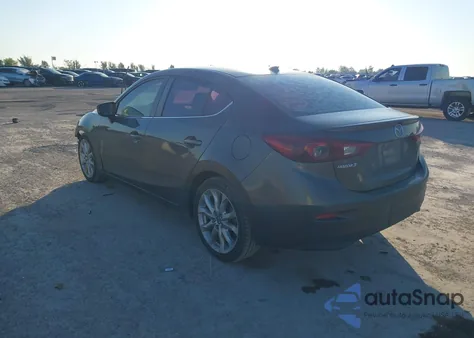 2014 Mazda Mazda3 S Grand Touring z USA, uszkodzony, nr VIN JM1BM1W3XE1149926